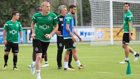 Mathieu, en un entrenamiento Mathieu, en un entrenamiento