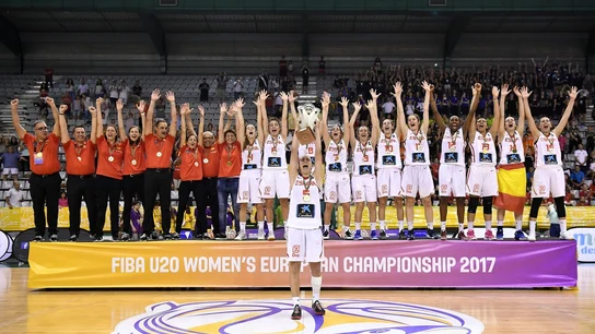 La selección sub 20 femenina de baloncesto, campeona de Europa La selección sub 20 femenina de baloncesto, campeona de Europa