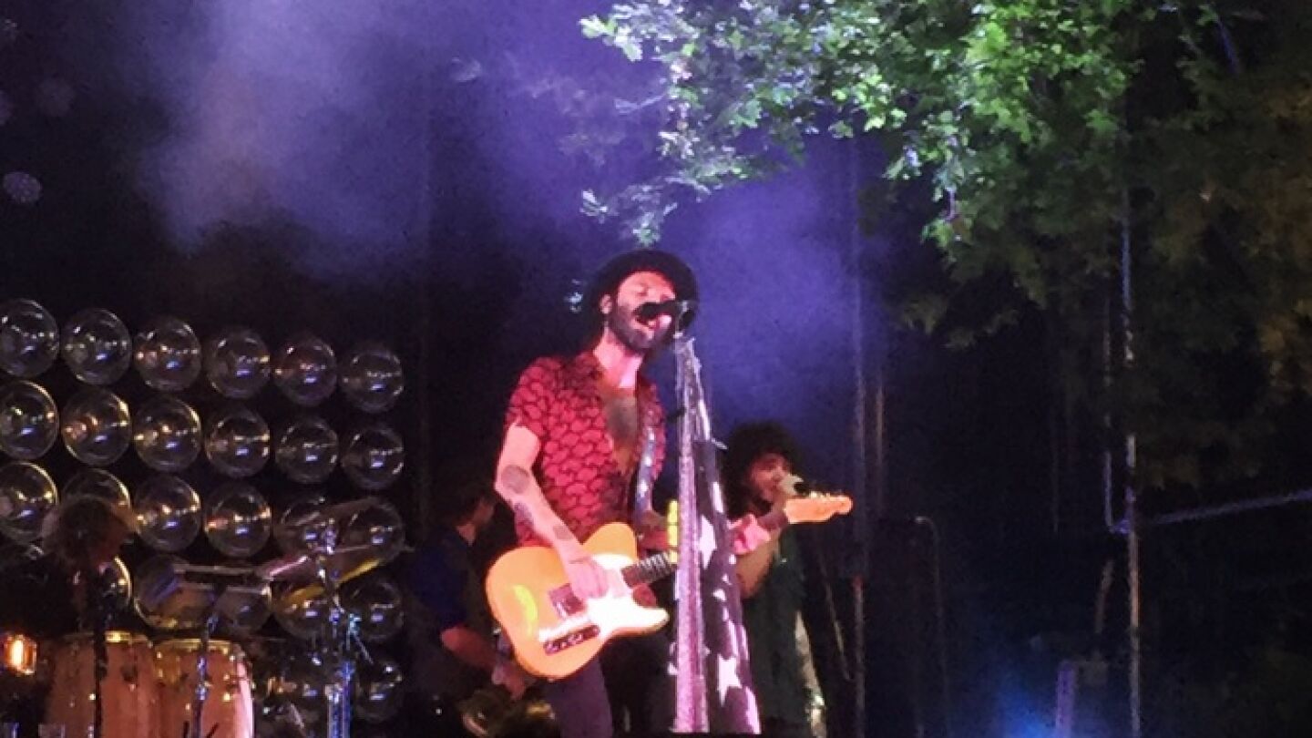 Leiva en el festival Portam&eacute;rica