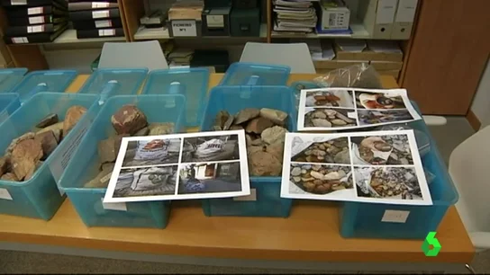Los restos arqueológicos descubiertos por unos turistas en Vigo Los restos arqueológicos descubiertos por unos turistas en Vigo