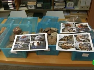 Los restos arqueológicos descubiertos por unos turistas en Vigo Los restos arqueológicos descubiertos por unos turistas en Vigo
