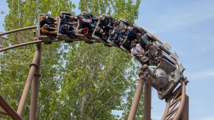 Tren de la Mina, Parque de Atracciones de Madrid