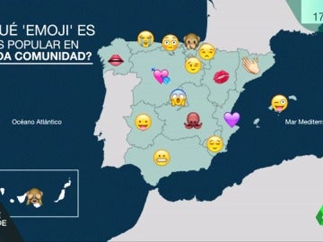 Estos son los emojis más utilizados en cada comunidad autónoma de España Estos son los emojis más utilizados en cada comunidad autónoma de España