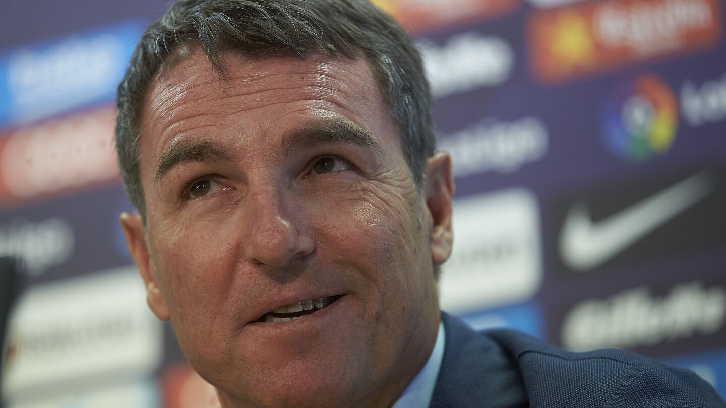 Robert Fern&aacute;ndez, director t&eacute;cnico del Barcelona