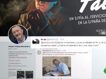 Indignación en redes sociales después de que Arturo Pérez-Reverte anuncie que la RAE aceptará 'iros' como imperativo de 'ir' Indignación en redes sociales después de que Arturo Pérez-Reverte anuncie que la RAE aceptará 'iros' como imperativo de 'ir'