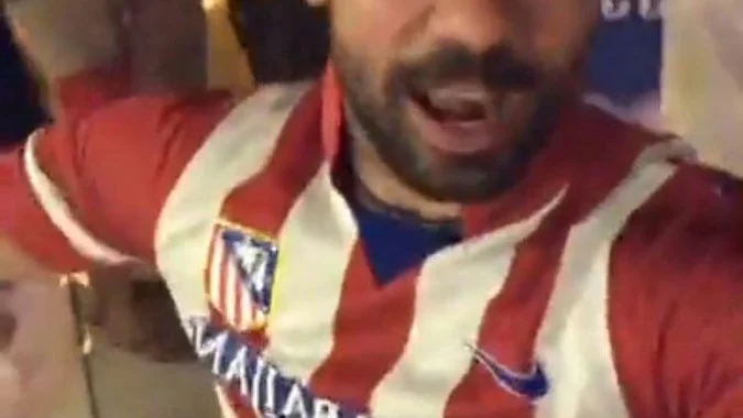 Diego Costa se pone la camiseta del Atlético en Instagram