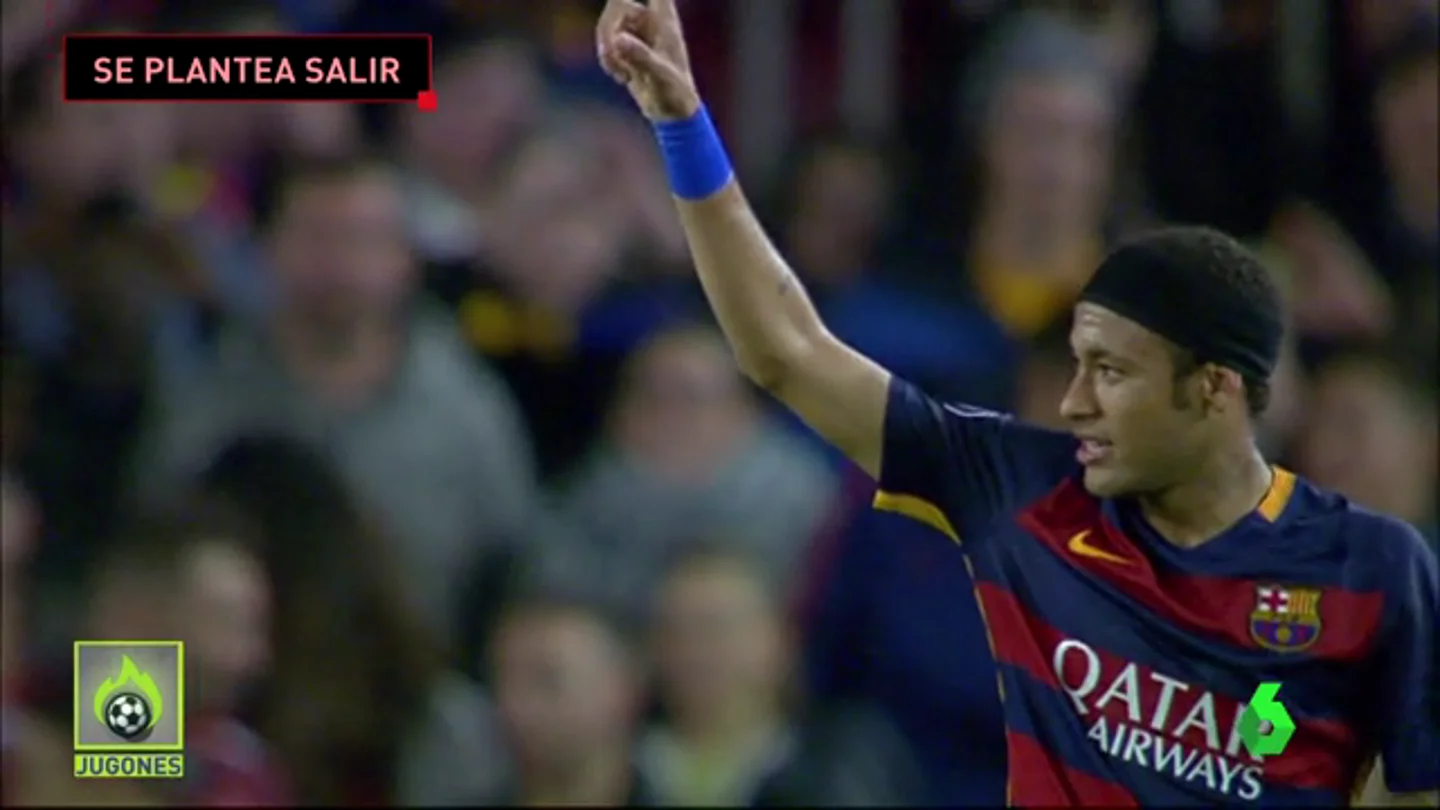 NEYMAR SE ACERCA AL PSG NEYMAR SE ACERCA AL PSG