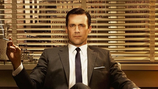 Don Draper, protagonista de la serie Mad Men. Don Draper, protagonista de la serie Mad Men.