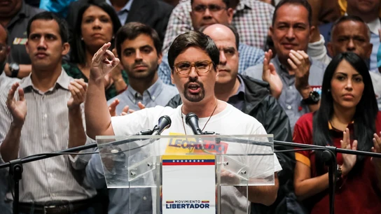 El primer vicepresidente del Parlamento Freddy Guevara El primer vicepresidente del Parlamento Freddy Guevara