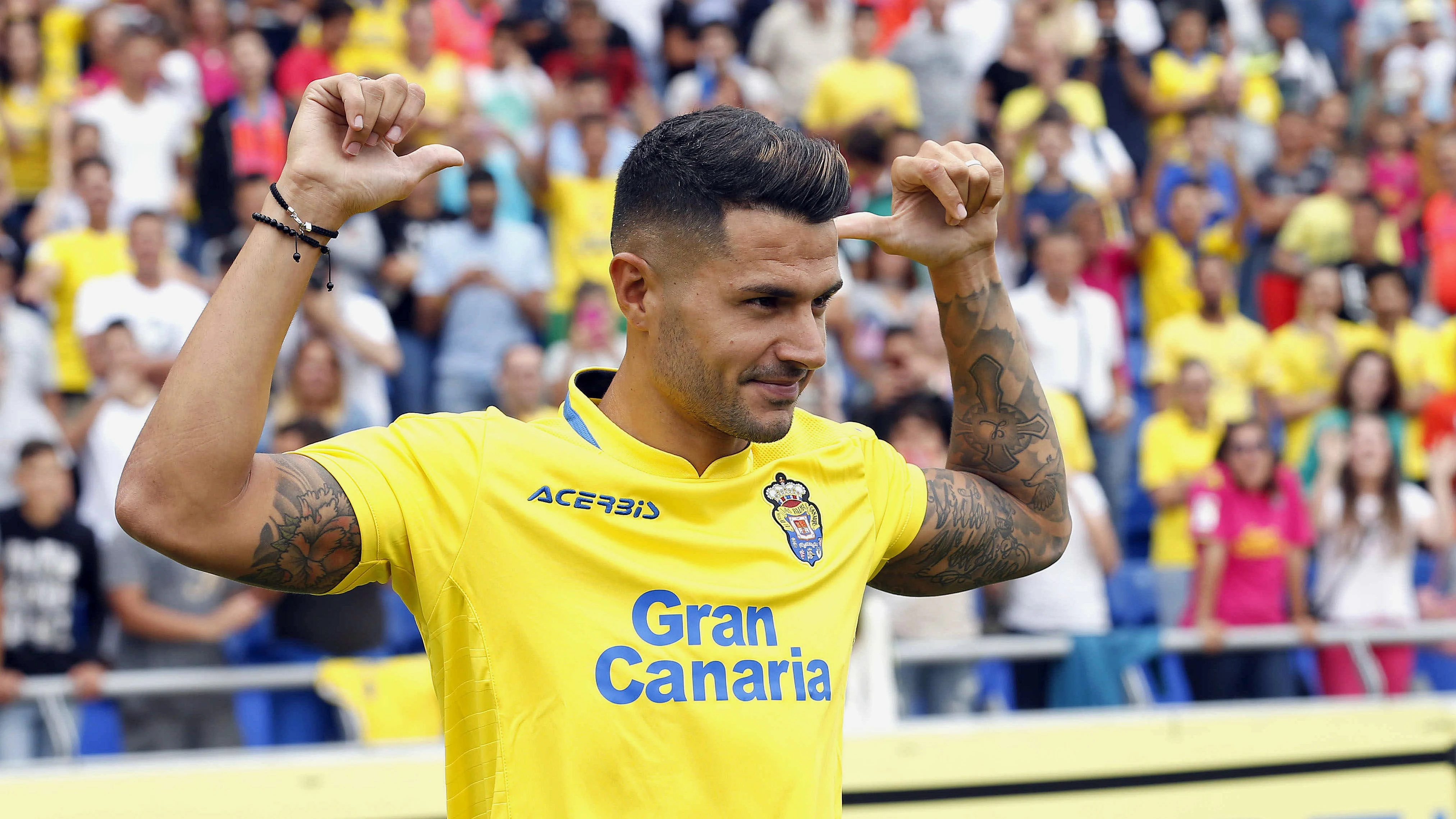 Vitolo con Las Palmas