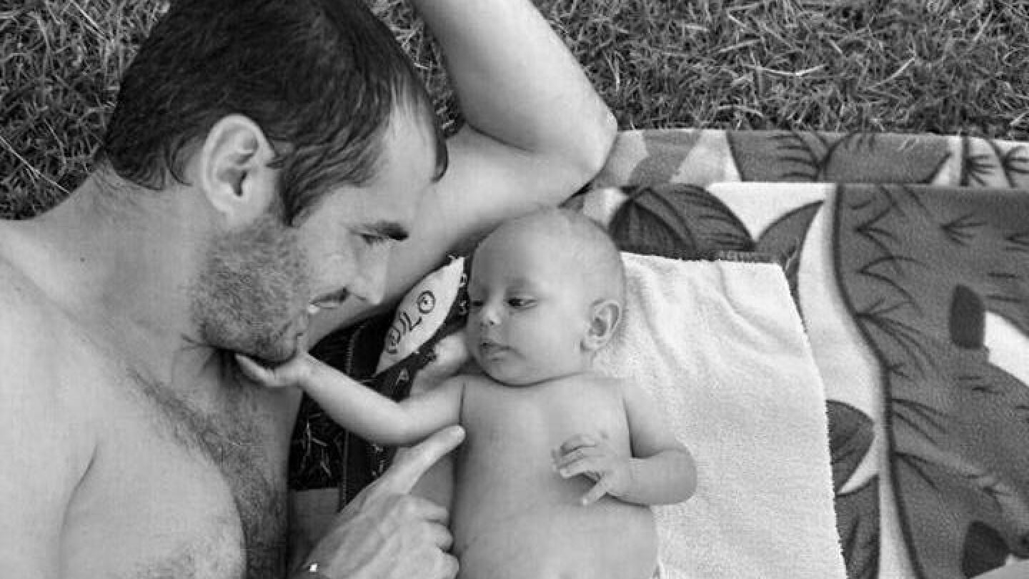Alejandro 'Lulo' Ben&iacute;tez, junto a su sobrino