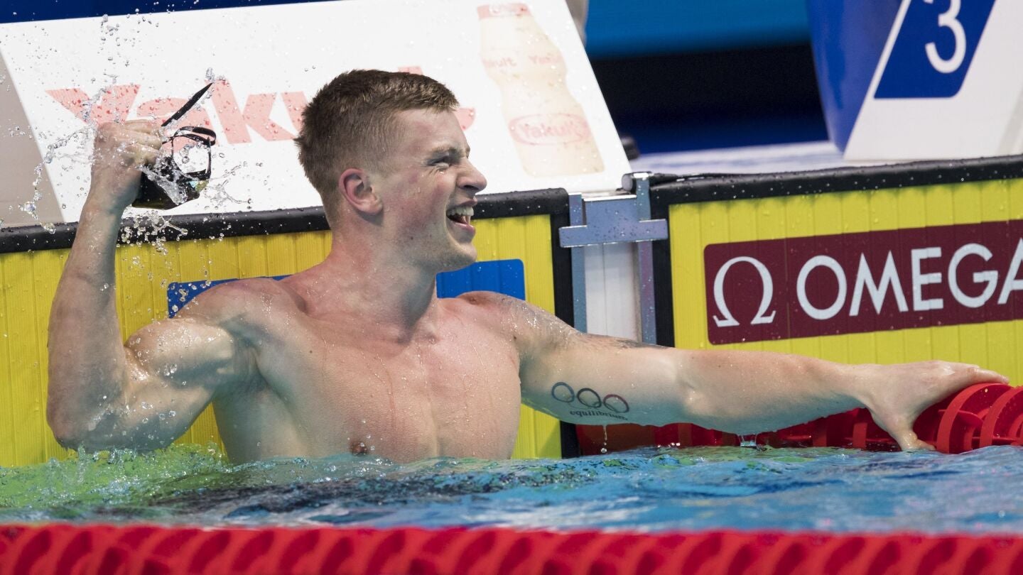 El nadador brit&aacute;nico Adam Peaty