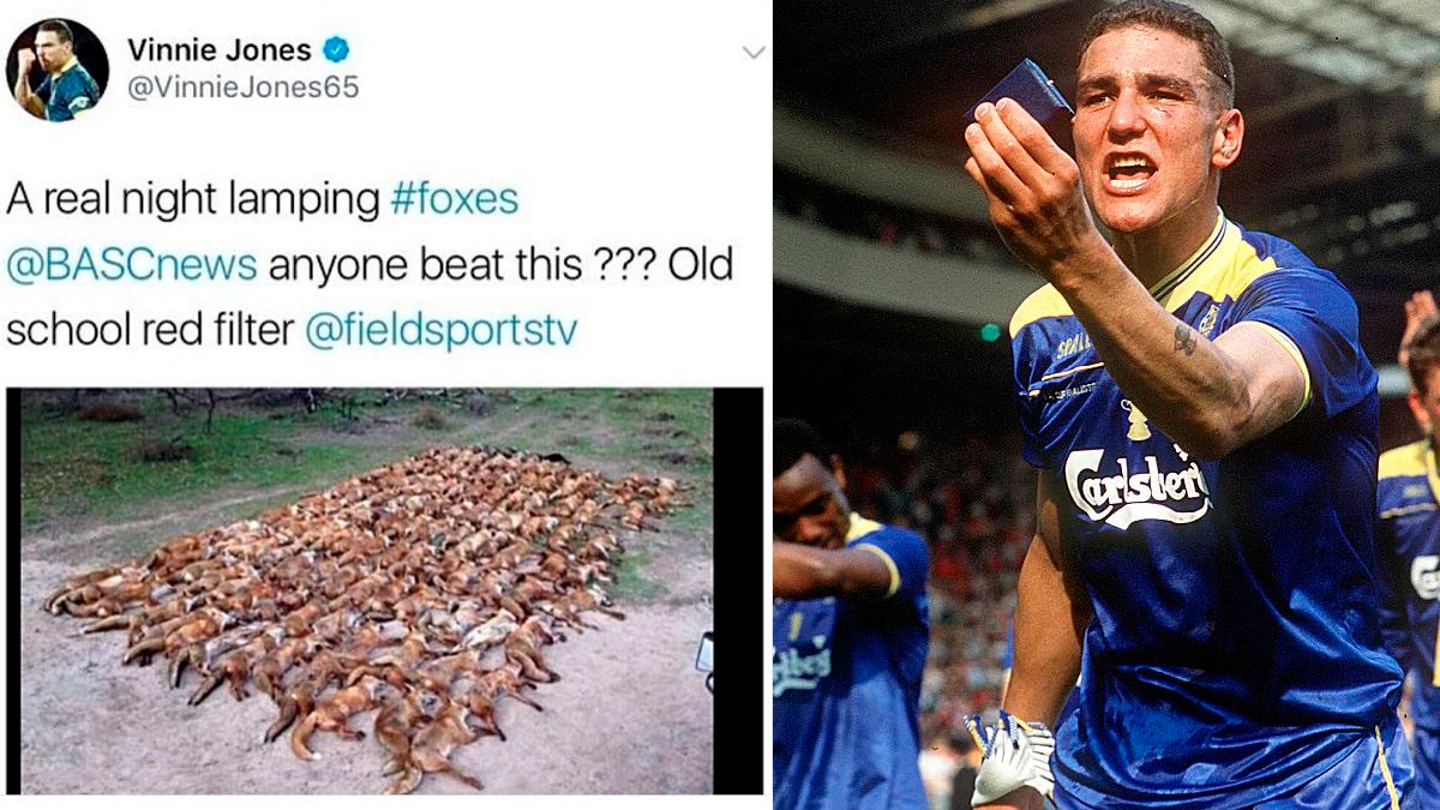 Polémica por un supuesto tuit de Vinnie Jones Polémica por un supuesto tuit de Vinnie Jones