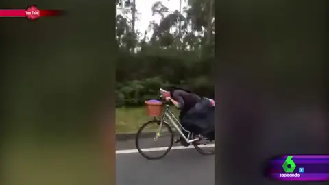 'Sor Bicicleta' en Zapeando 'Sor Bicicleta' en Zapeando