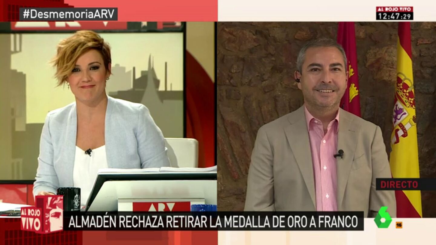 Siro Ramiro, alcalde de Almad&eacute;n