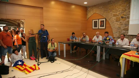 Pleno de Batea, en Tarragona Pleno de Batea, en Tarragona