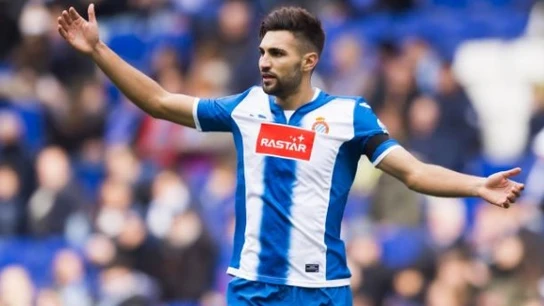 Marc Navarro, lateral derecho del Espanyol Marc Navarro, lateral derecho del Espanyol