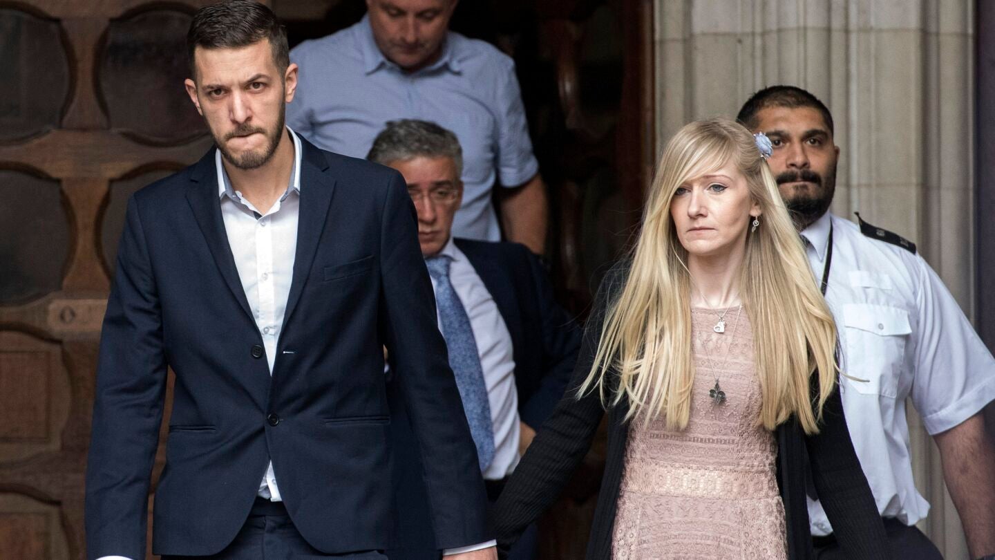 Los padres del peque&ntilde;o Charlie Gard