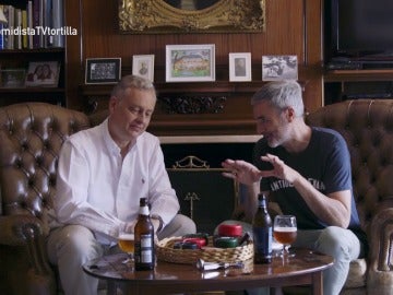 Mikel López Iturriaga con Simon Manley Mikel López Iturriaga con Simon Manley