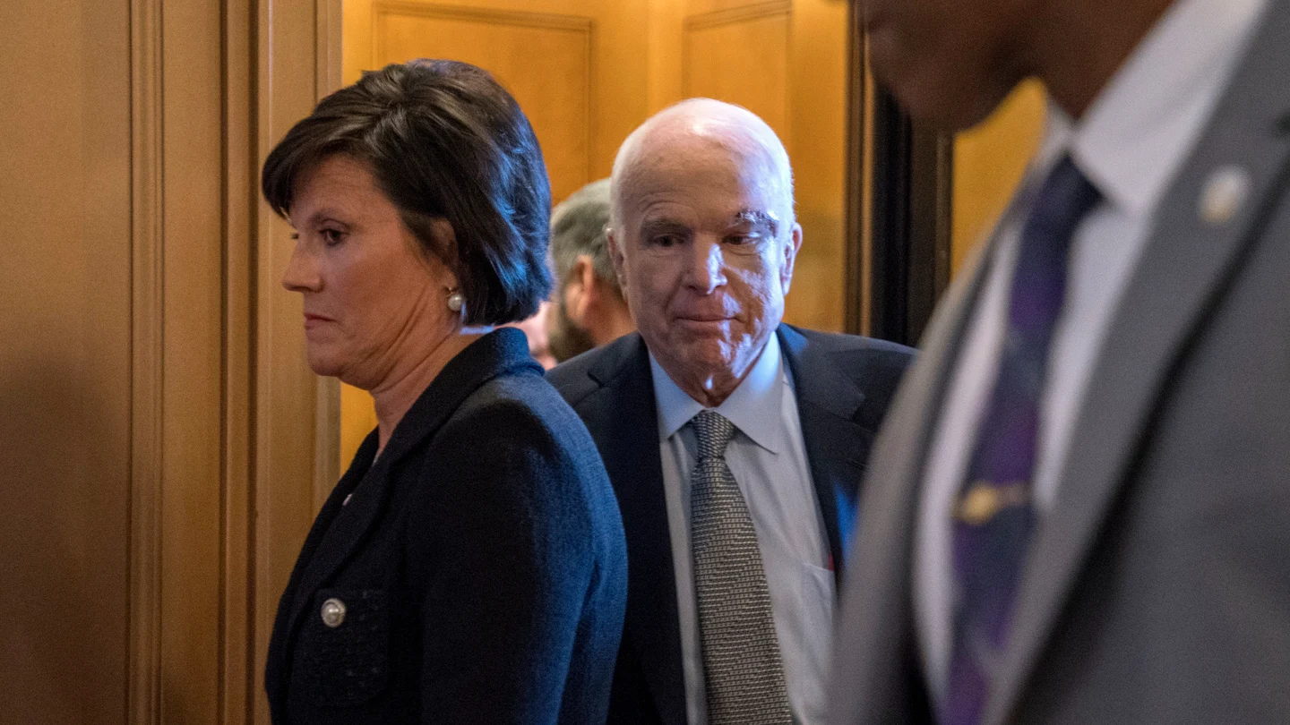 El senador republicano de Estados Unidos por Arizona, John McCain El senador republicano de Estados Unidos por Arizona, John McCain