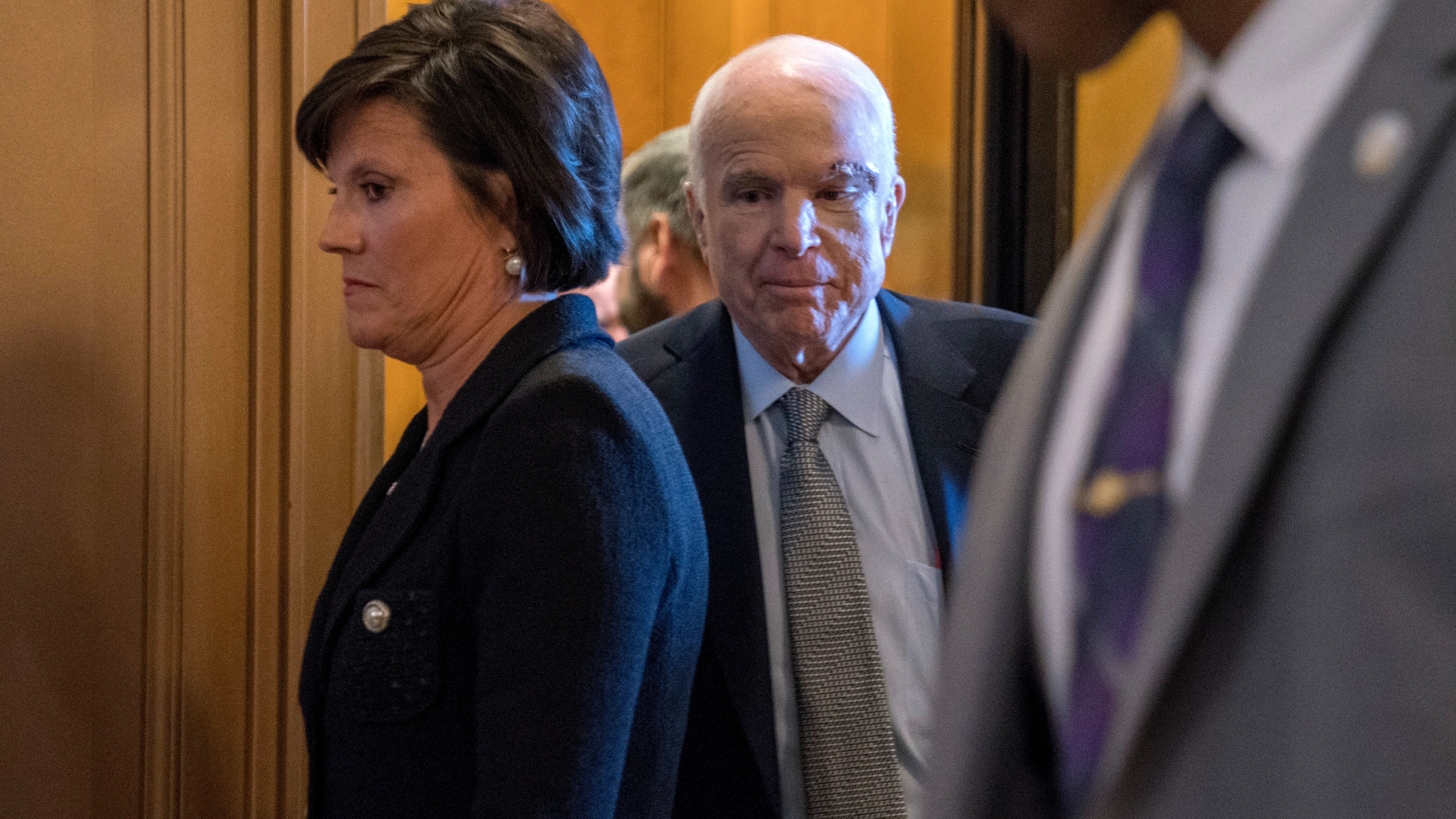 El senador republicano de Estados Unidos por Arizona, John McCain El senador republicano de Estados Unidos por Arizona, John McCain