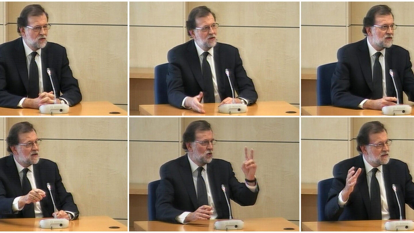 Declaraci&oacute;n de Rajoy ante el juez