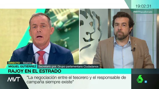 Miguel Gutiérrez: "El apoyo a Rajoy ha traído estabilidad a este país, pero no nos gusta ni Rajoy ni el PP" Miguel Gutiérrez: "El apoyo a Rajoy ha traído estabilidad a este país, pero no nos gusta ni Rajoy ni el PP"