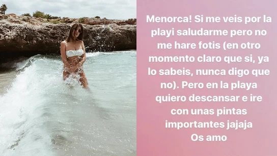 El polémico mensaje de Dulceida El polémico mensaje de Dulceida