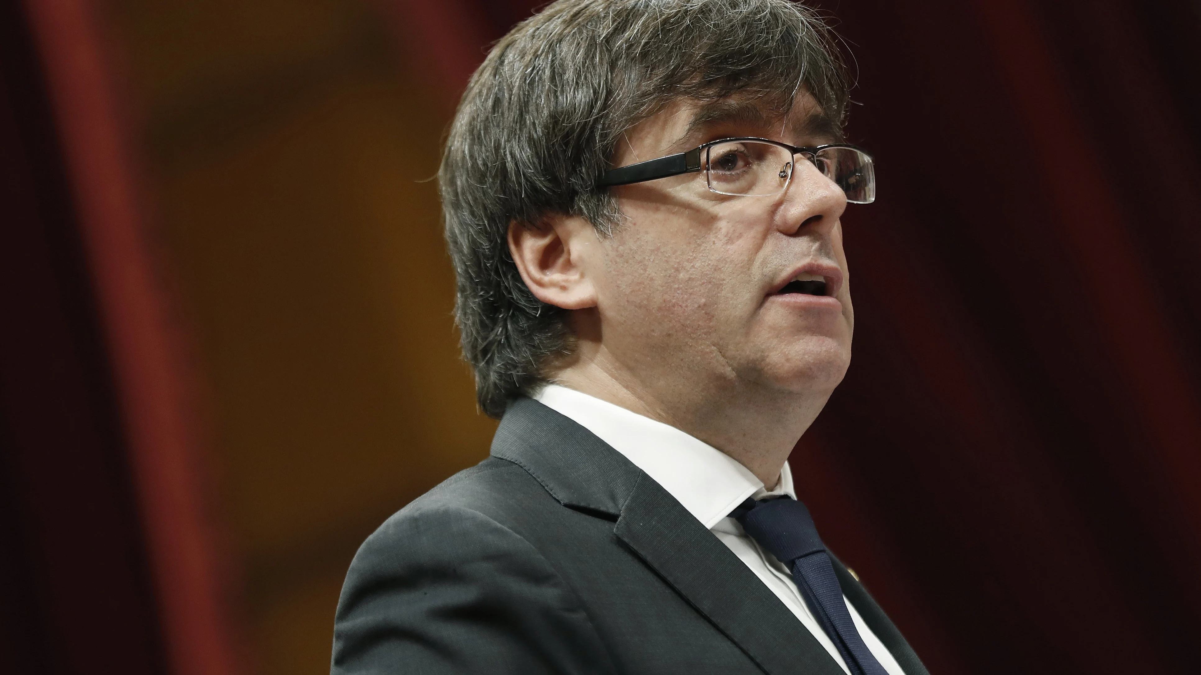 El presidente de la Generalitat, Carles Puigdemont