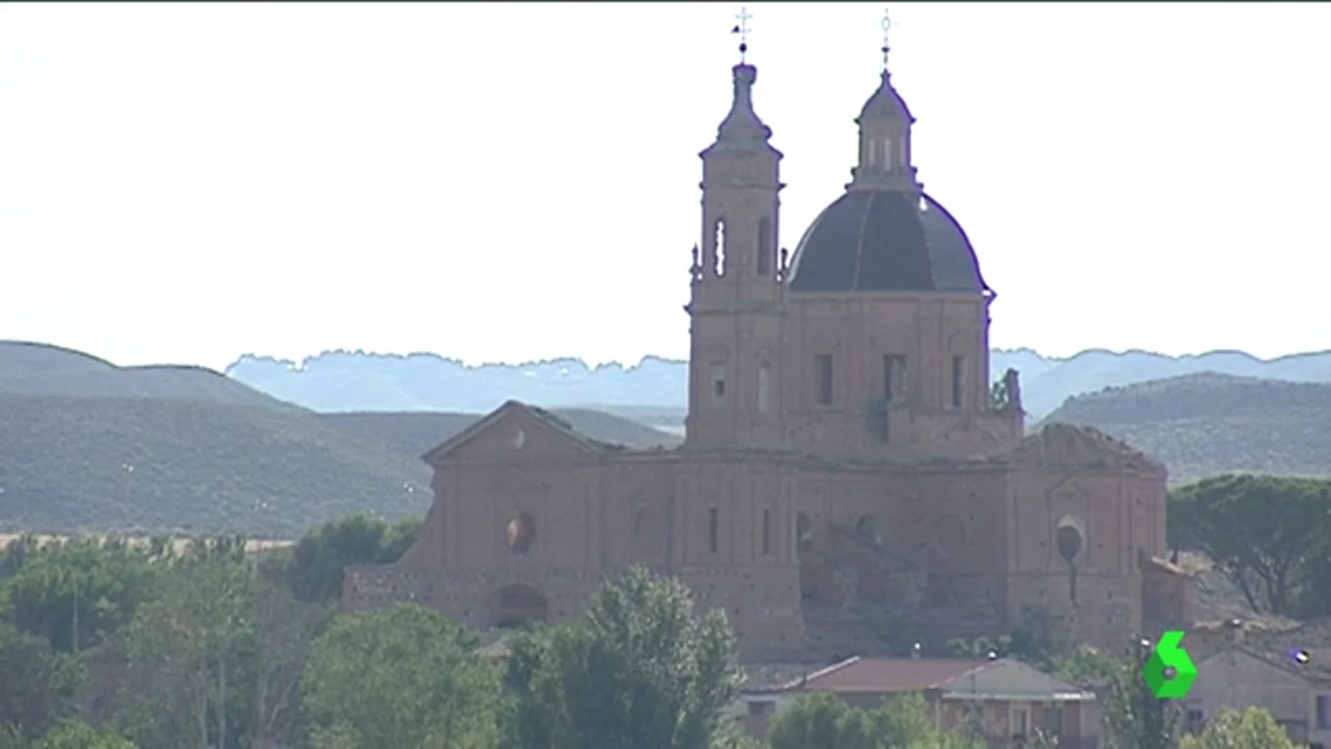 El monasterio de Santa Fe de Aragón, saqueado y abandonado 