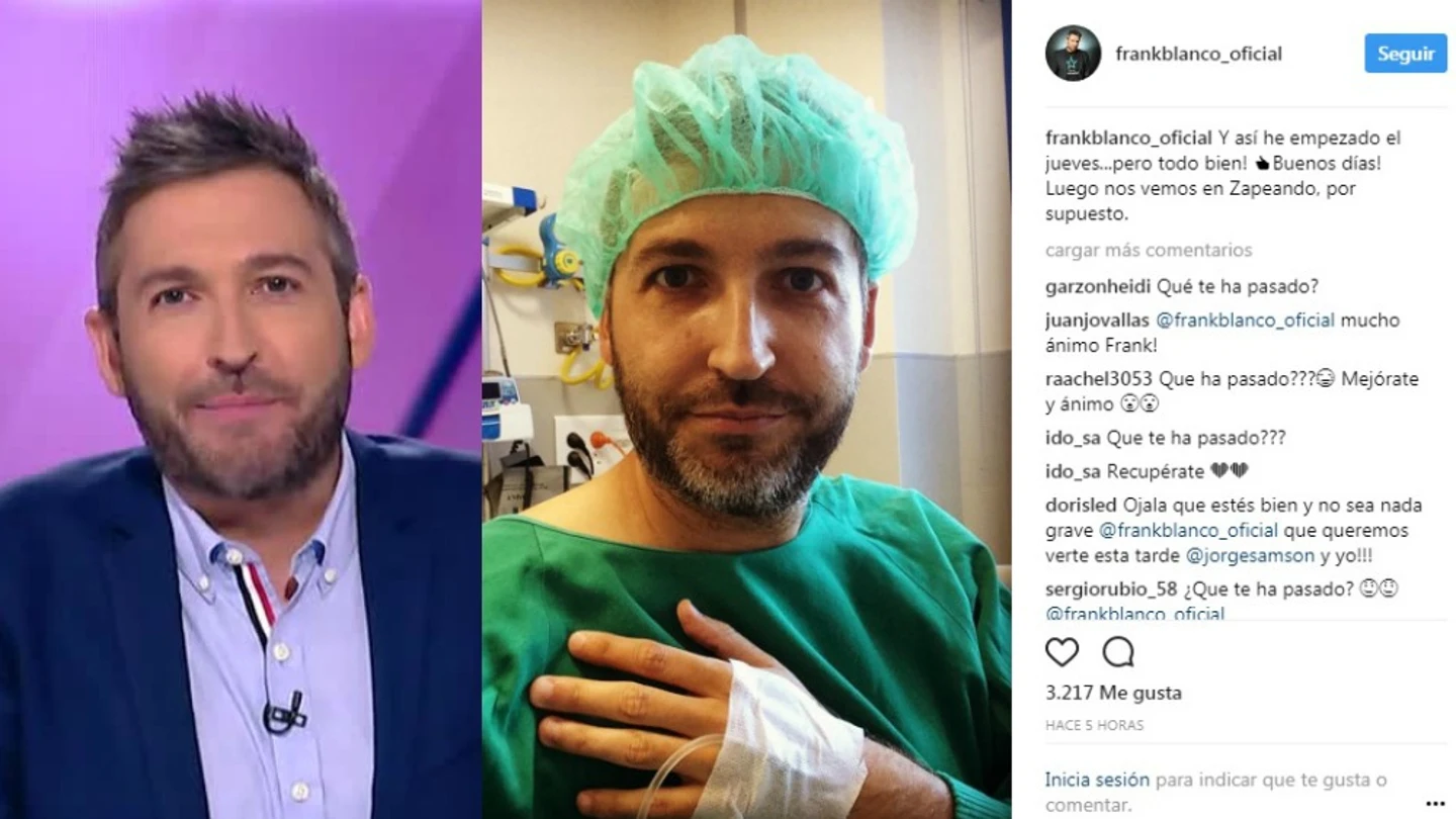 Frank Blanco habla de su estado de salud Frank Blanco habla de su estado de salud