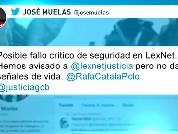 La Justicia española queda al descubierto por un fallo de LexNet La Justicia española queda al descubierto por un fallo de LexNet