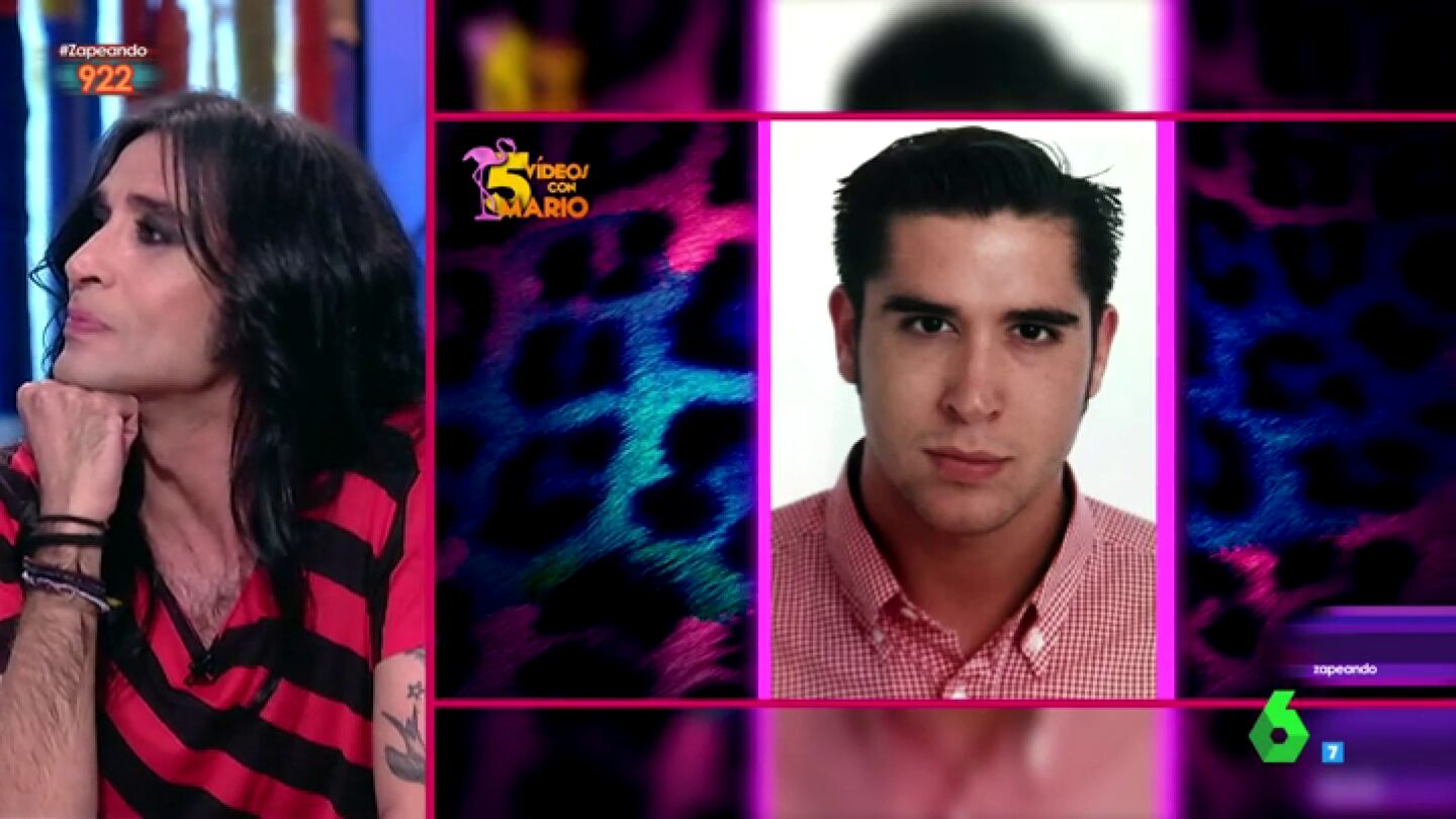 Mario Vaquerizo de joven