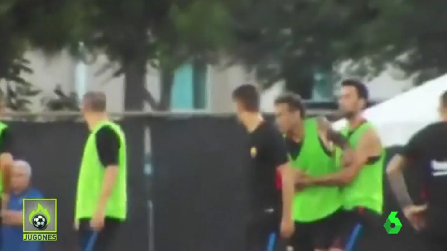 PELEA ENTE NEYMAR Y SEMEDO PELEA ENTE NEYMAR Y SEMEDO