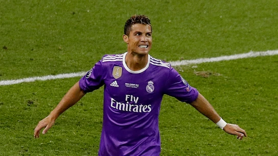 Cristiano Ronaldo, durante la final de la Champions contra la Juventus Cristiano Ronaldo, durante la final de la Champions contra la Juventus