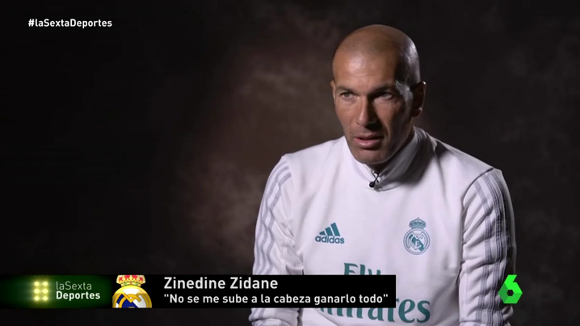 Zidane: "No se me sube a la cabeza ganarlo todo, siempre tengo hambre"