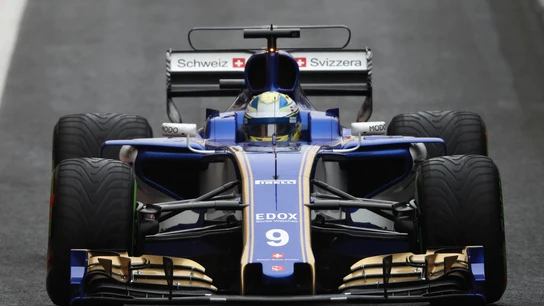 Marcus Ericsson, durante el GP de Gran Bretaña Marcus Ericsson, durante el GP de Gran Bretaña
