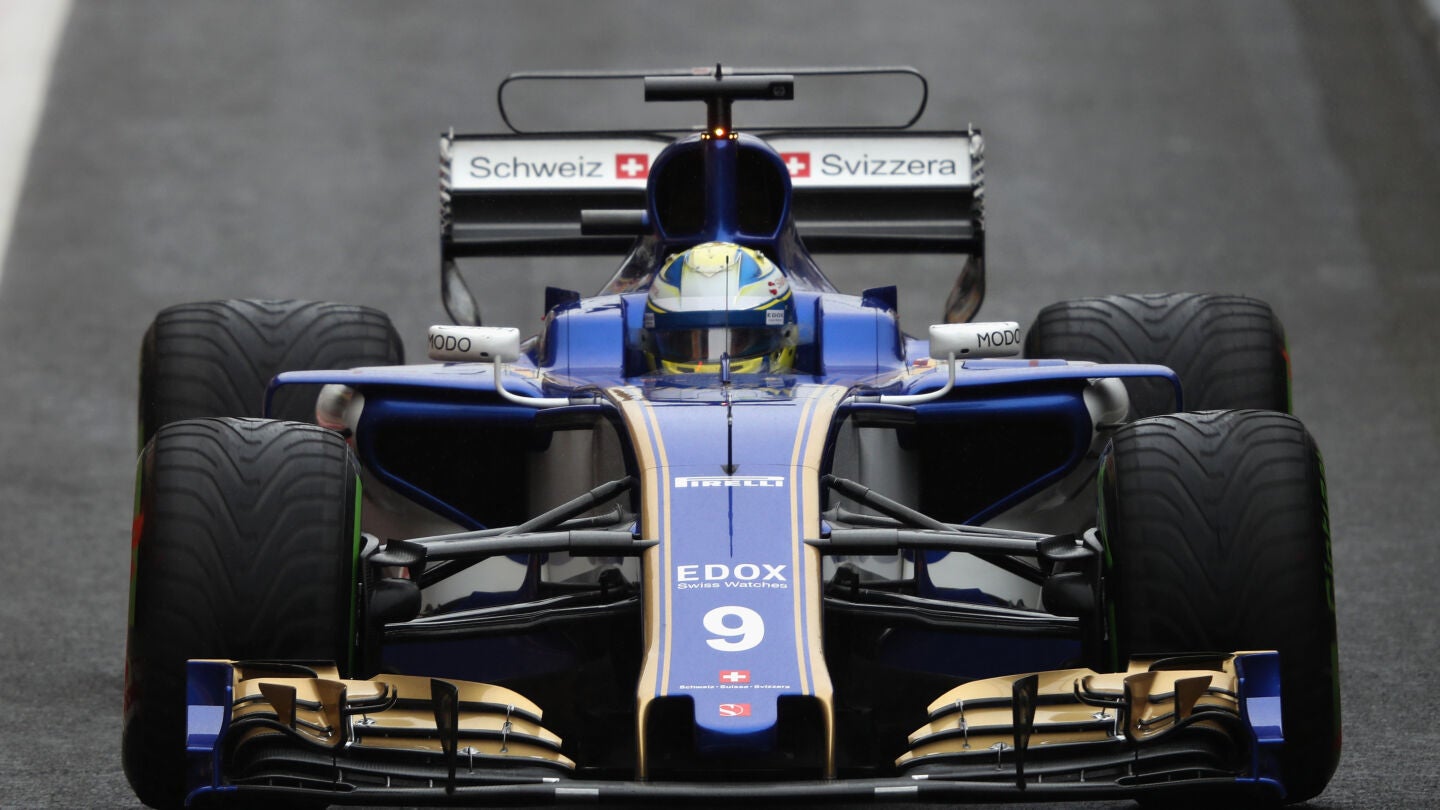 Marcus Ericsson, durante el GP de Gran Breta&ntilde;a