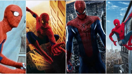 Los trajes de Spiderman desde 1977 hasta 2017 Los trajes de Spiderman desde 1977 hasta 2017