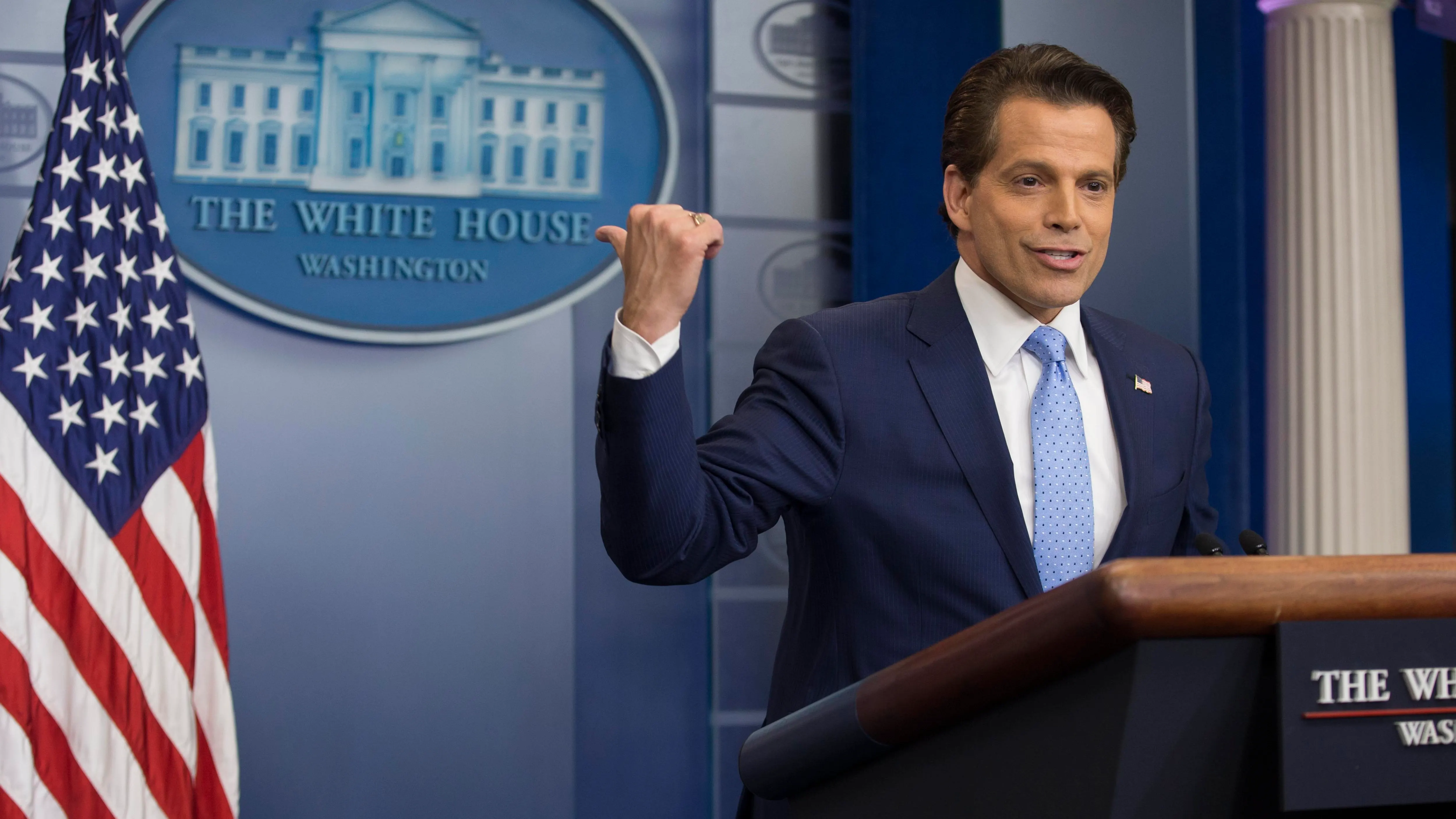 El director de comunicación de la Casa Blanca, Anthony Scaramucci