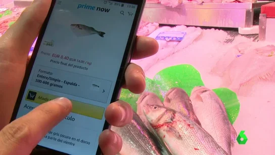 La aplicación para comprar a través de internet La aplicación para comprar a través de internet