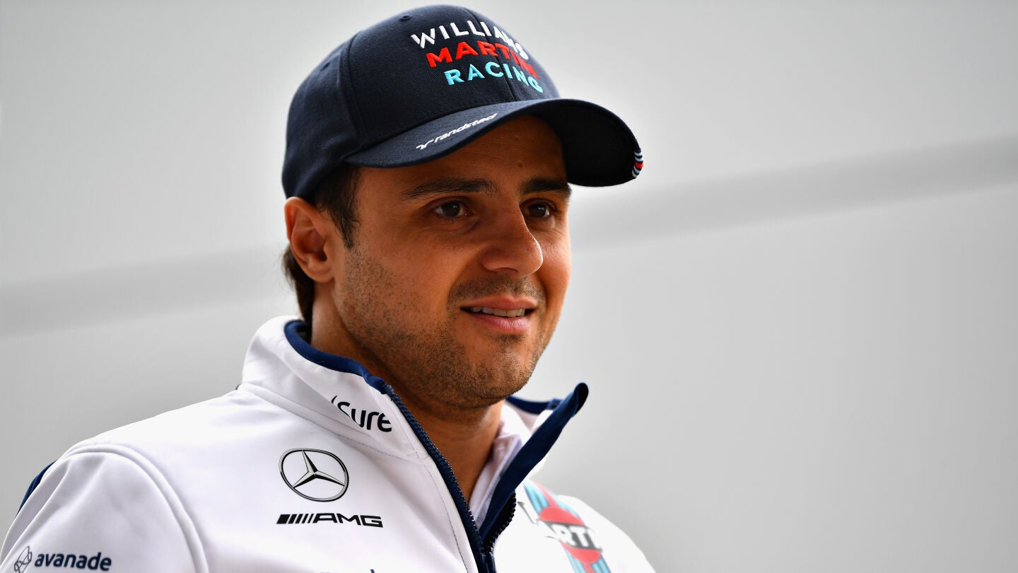 Felipe Massa, antes de una sesi&oacute;n con Williams