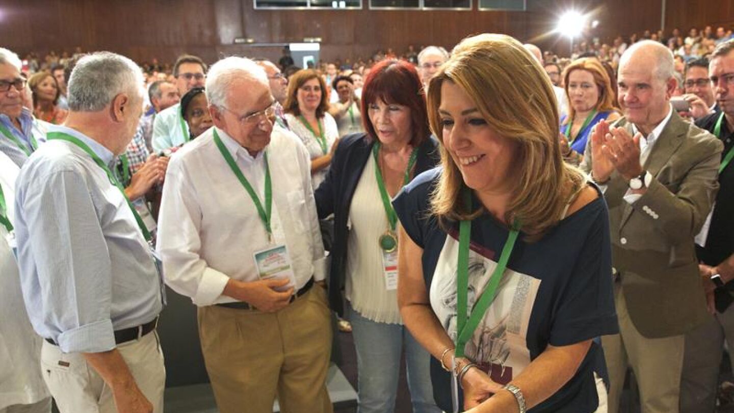 La presidenta andaluza y secretaria general del PSOE-A, Susana D&iacute;az