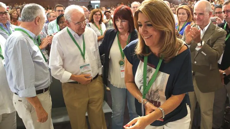 La presidenta andaluza y secretaria general del PSOE-A, Susana Díaz