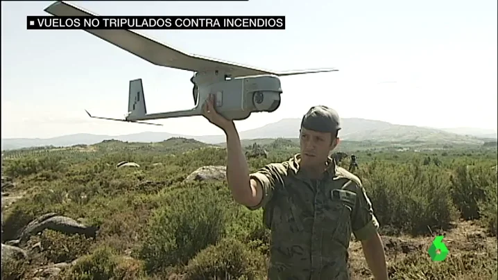 Drones contra incendios