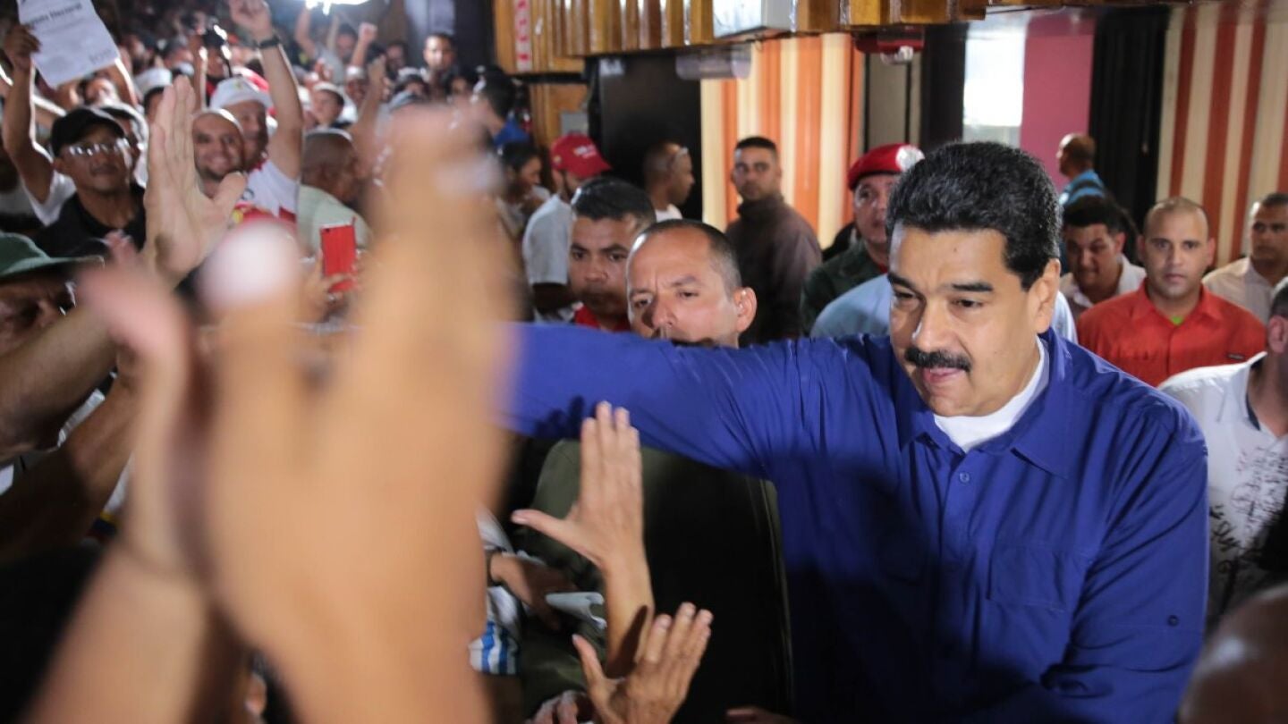 Nicol&aacute;s Maduro en una imagen de archivo