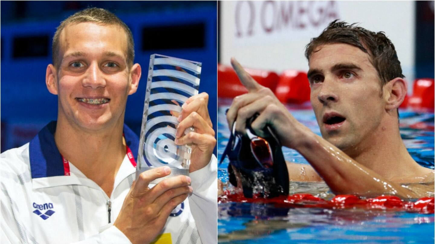 Dressel iguala el r&eacute;cord de Phelps en medallas en un mismo Mundial