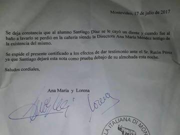La carta de las profesoras al ratoncito Pérez La carta de las profesoras al ratoncito Pérez