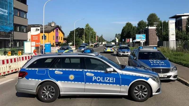 Imagen de archivo de un coche de la Policía alemana