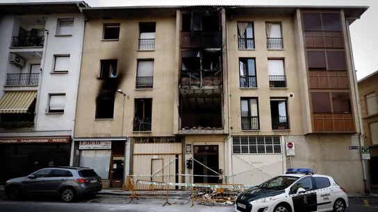 Un muerto y ocho heridos en una explosión de gas en Puente La Reina (Navarra) Un muerto y ocho heridos en una explosión de gas en Puente La Reina (Navarra)